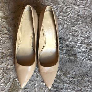 Ralph Lauren Beige Leather Size 9 Heels